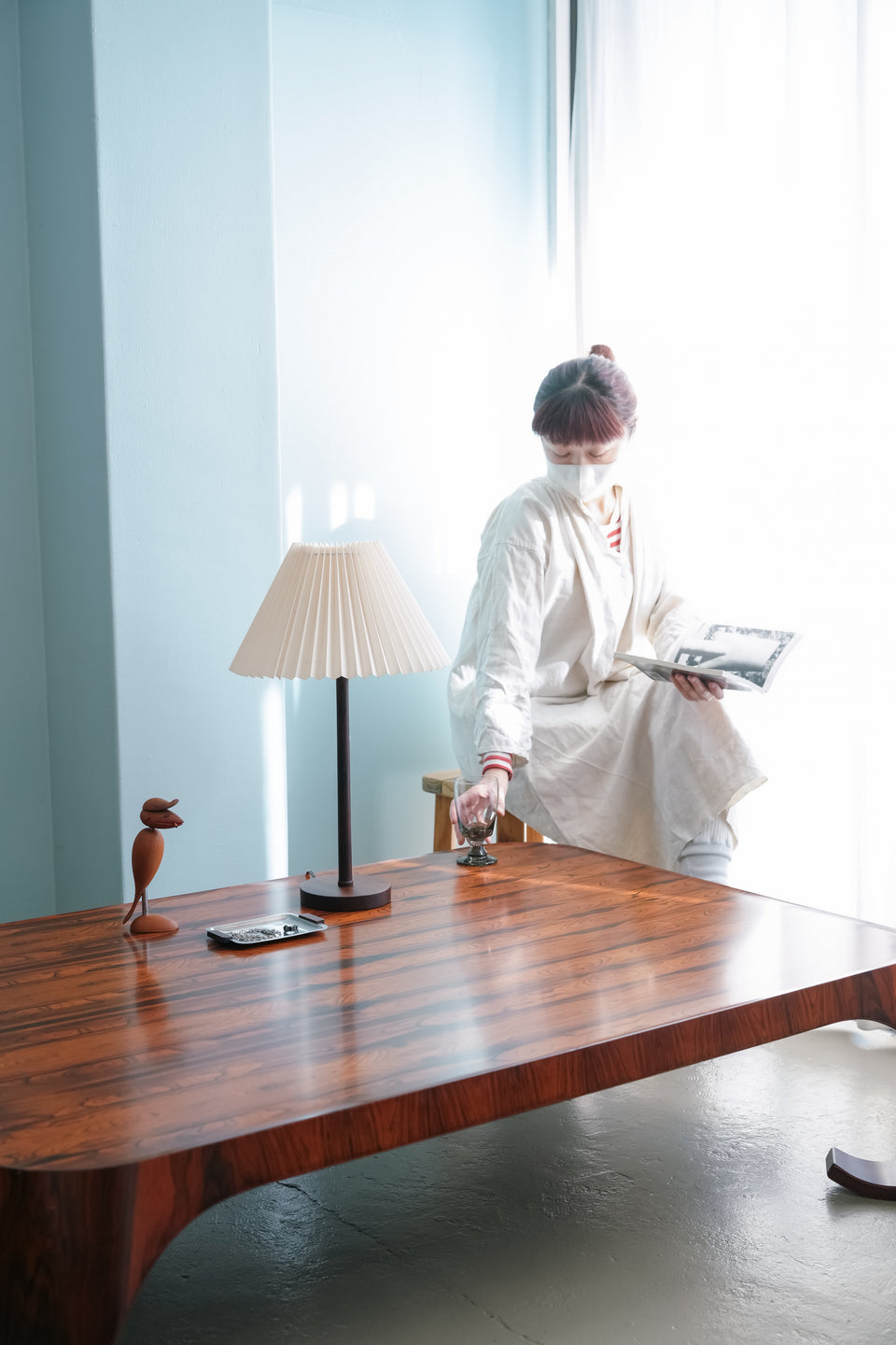 Table Lamp Rosewood Danish Vintage/デンマークヴィンテージ テーブルランプ 照明 ローズウッド 北欧インテリア