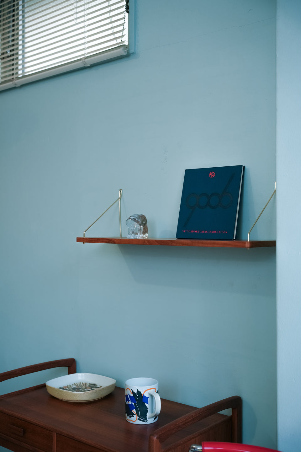 Teak Wall Shelf Danish Vintage/デンマークヴィンテージ ウォールシェルフ チーク材 北欧インテリア