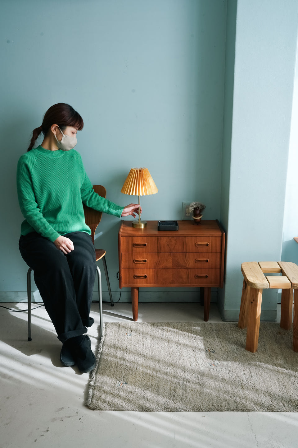 Teakwood 3drawer Small Chest Danish Vintage/デンマークヴィンテージ スモールチェスト 3段 チーク材 北欧家具