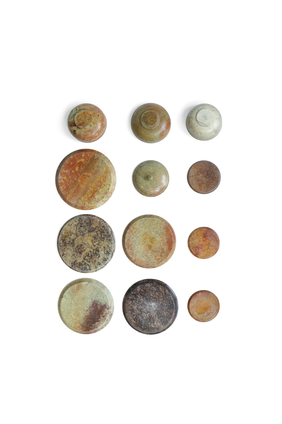 Vintage Marble Stone Plate Bowl/ヴィンテージ 石の器 プレート 大理石 レトロ