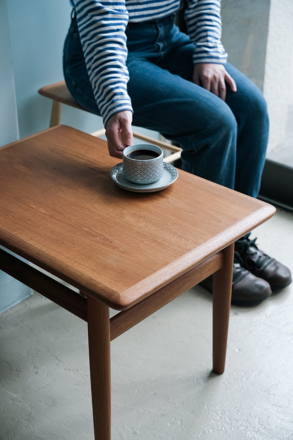 Danish Vintage Teak Side Table/デンマークヴィンテージ サイドテーブル チーク材