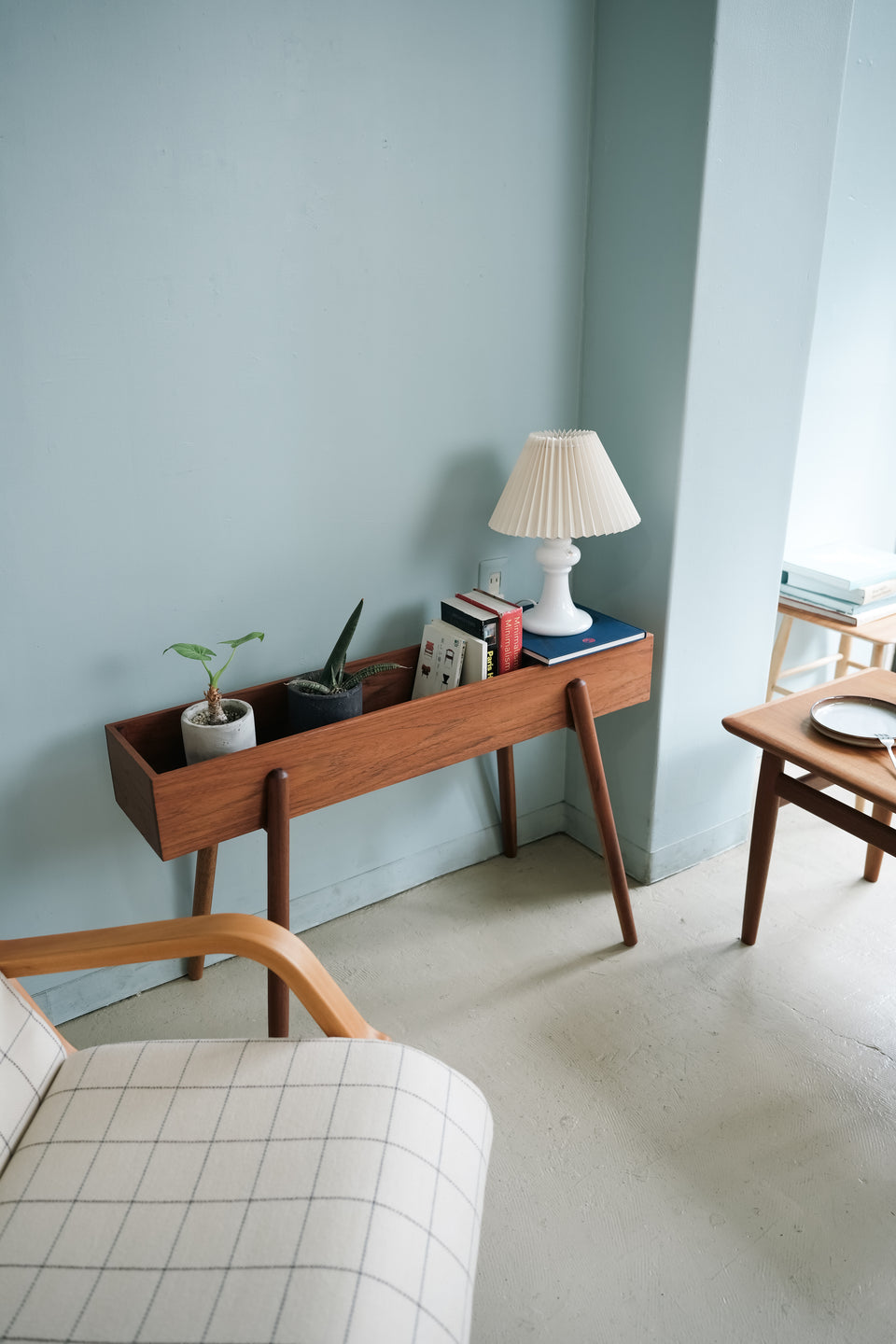 Danish Vintage Teakwood Planter Stand/デンマークヴィンテージ プランタースタンド チーク材