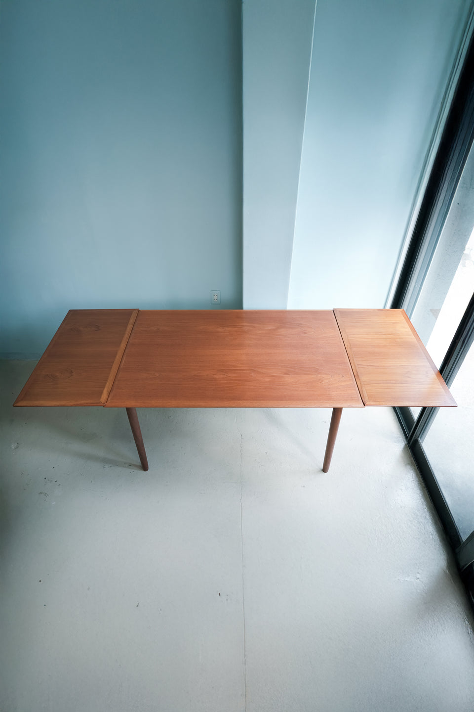 Draw Leaf Extension Dining Table Danish Vintage/デンマークヴィンテージ エクステンションダイニングテーブル チーク材