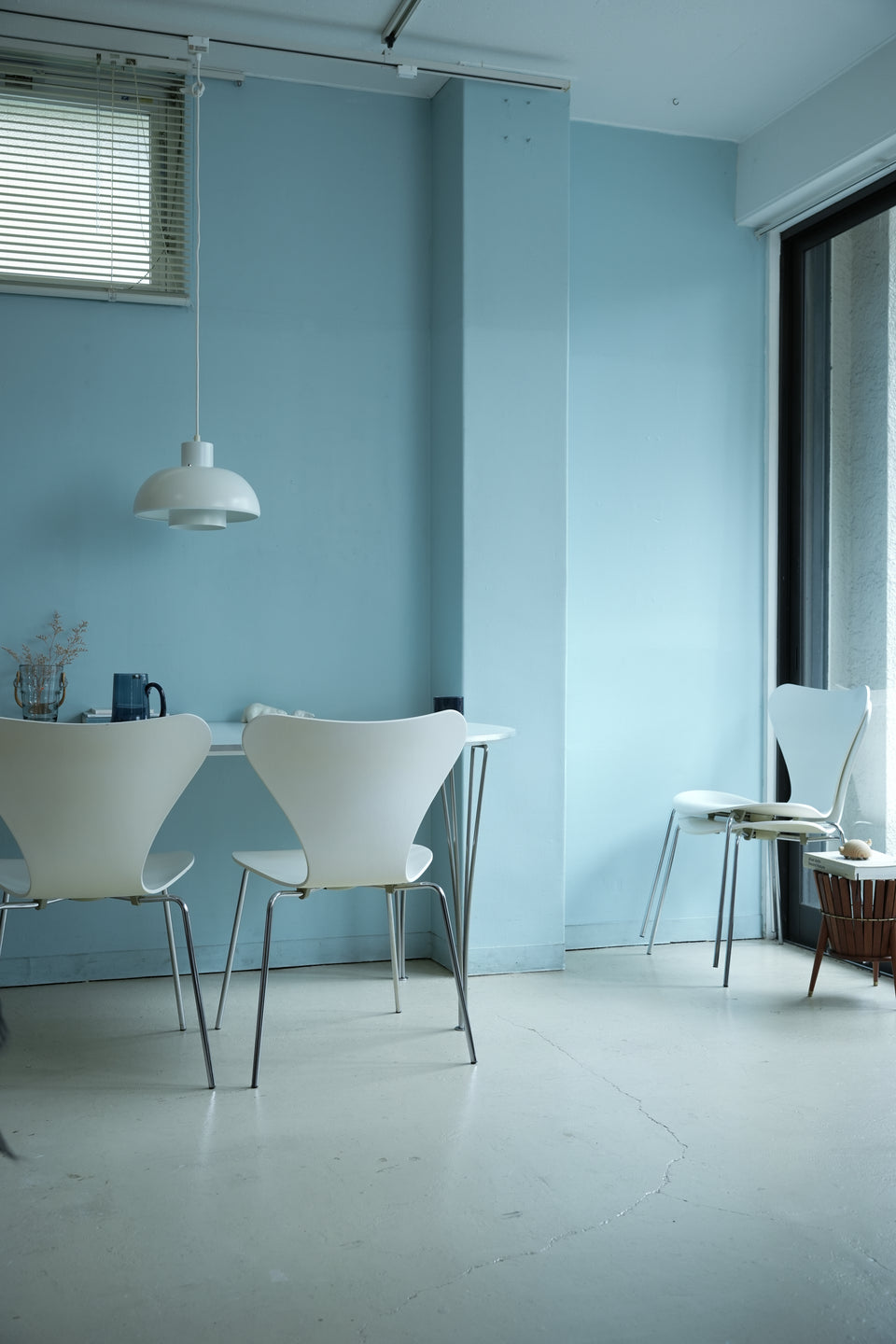 Fritz Hansen Series 7 Chair White Arne Jacobsen Vintage/フリッツハンセン セブンチェア ラッカーホワイト アルネ・ヤコブセン
