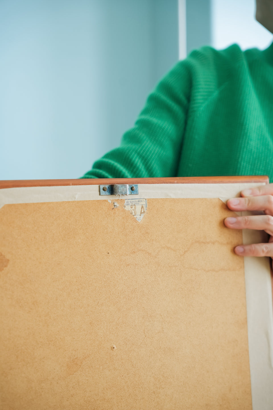 Teak Frame Wall Mirror Danish Vintage/チークフレーム ウォールミラー 壁掛け 鏡 デンマークヴィンテージ