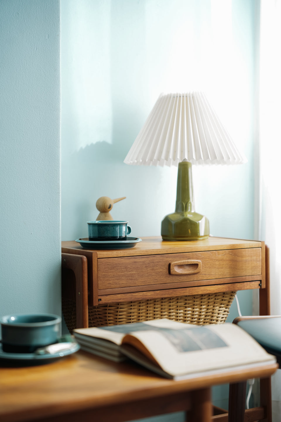 ARABIA Meri Tea Cup & Saucer Ulla Procope/アラビア メリ ティーカップ&ソーサー ウラ・プロコッペ 北欧ヴィンテージ食器