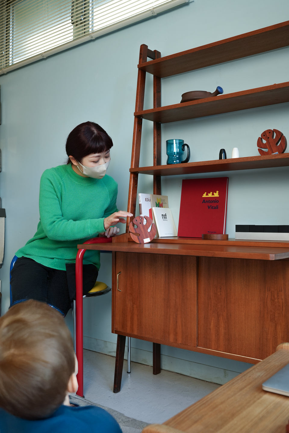 Antonio Vitali Rolling Man Toy/アントニオ・ヴィターリ ローリングマン 木製玩具 ヴィンテージインテリア