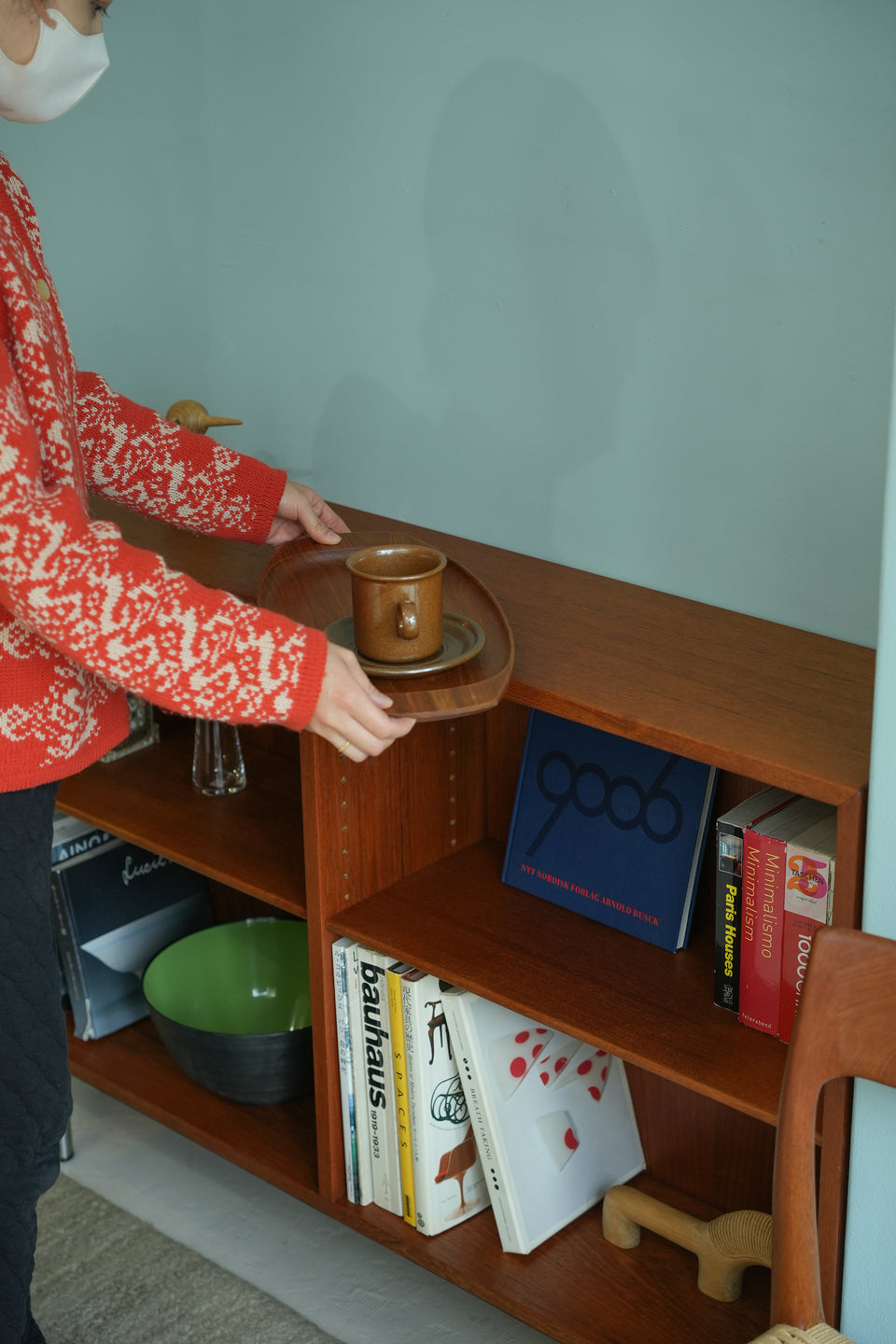 Børge Mogensen Bookcase Teakwood FDB Møbler/ボーエ・モーエンセン ブックケース 本棚 チーク材 デンマークヴィンテージ
