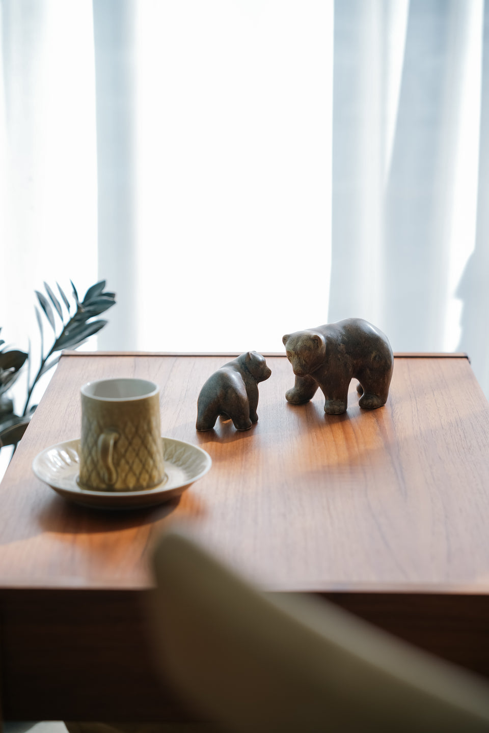 Danish Vintage Løvemose Bear Object/ロウエモーズ くまのオブジェ デンマークヴィンテージ 北欧インテリア