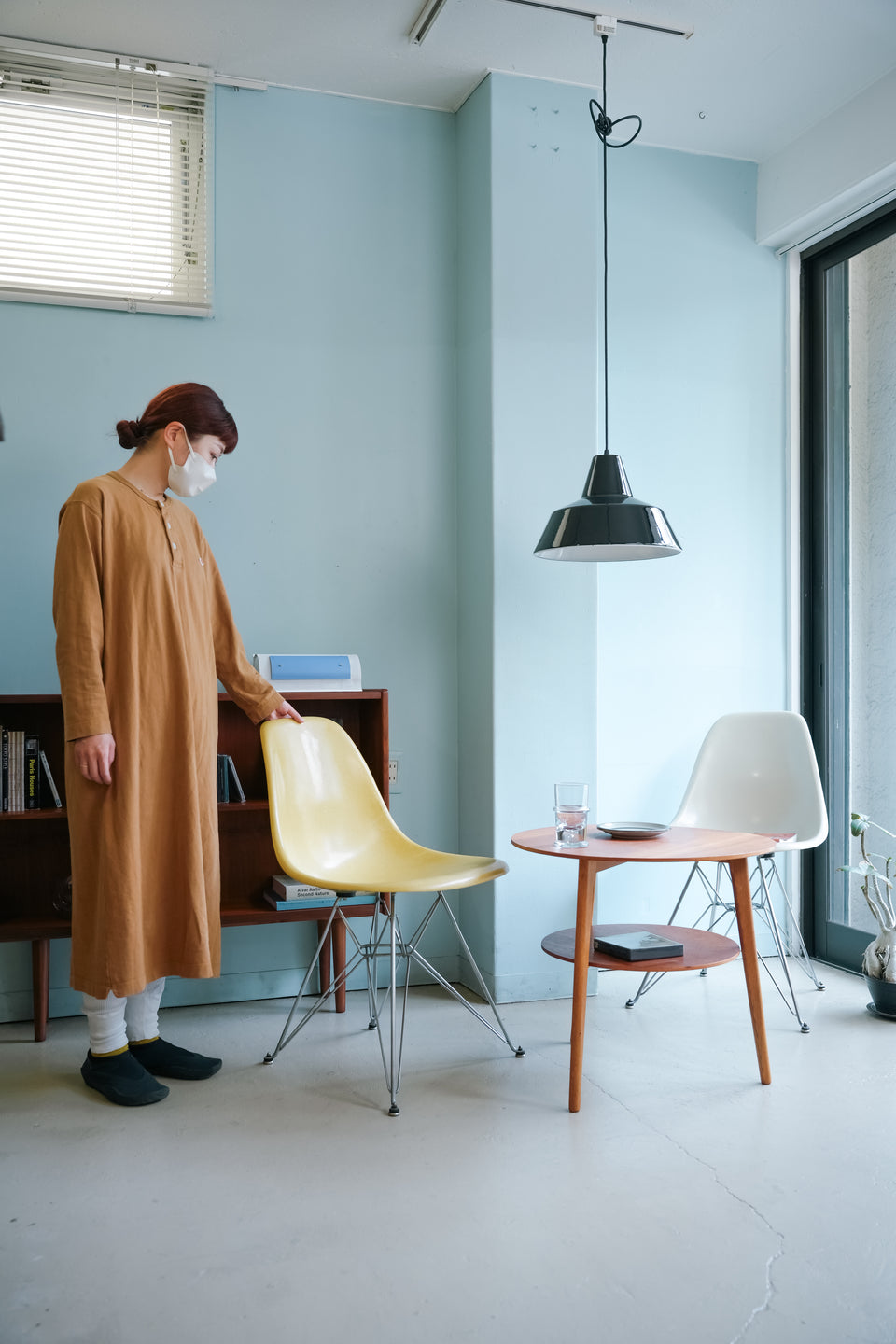 Vintage Herman Miller Side Shell Chair EAMES/ヴィンテージ ハーマンミラー イームズ シェルチェア エッフェルベース