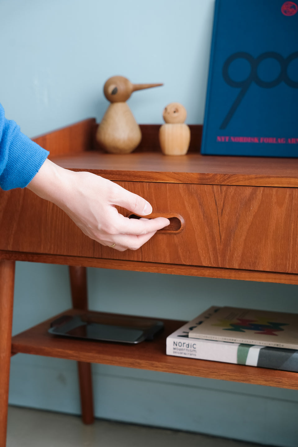 Teak Side Chest Table Danish Vintage/デンマークヴィンテージ サイドチェストテーブル チーク材 北欧家具