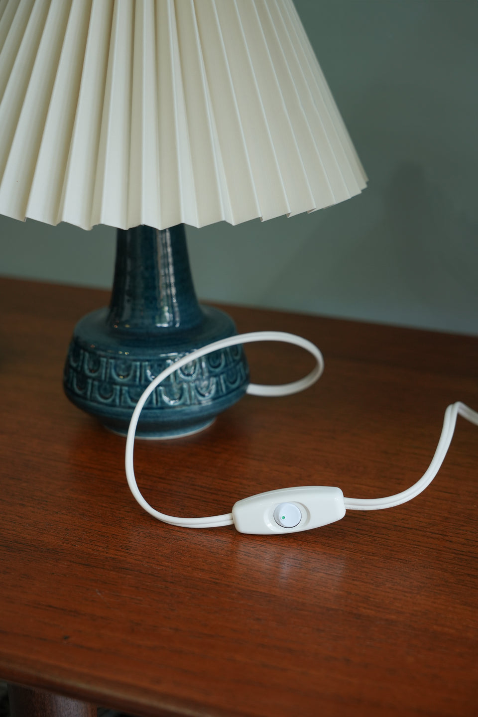 Søholm Model 1217 Table Lamp Danish Vintage/テーブルランプ スーホルム ブルー デンマークヴィンテージ 照明 北欧インテリア