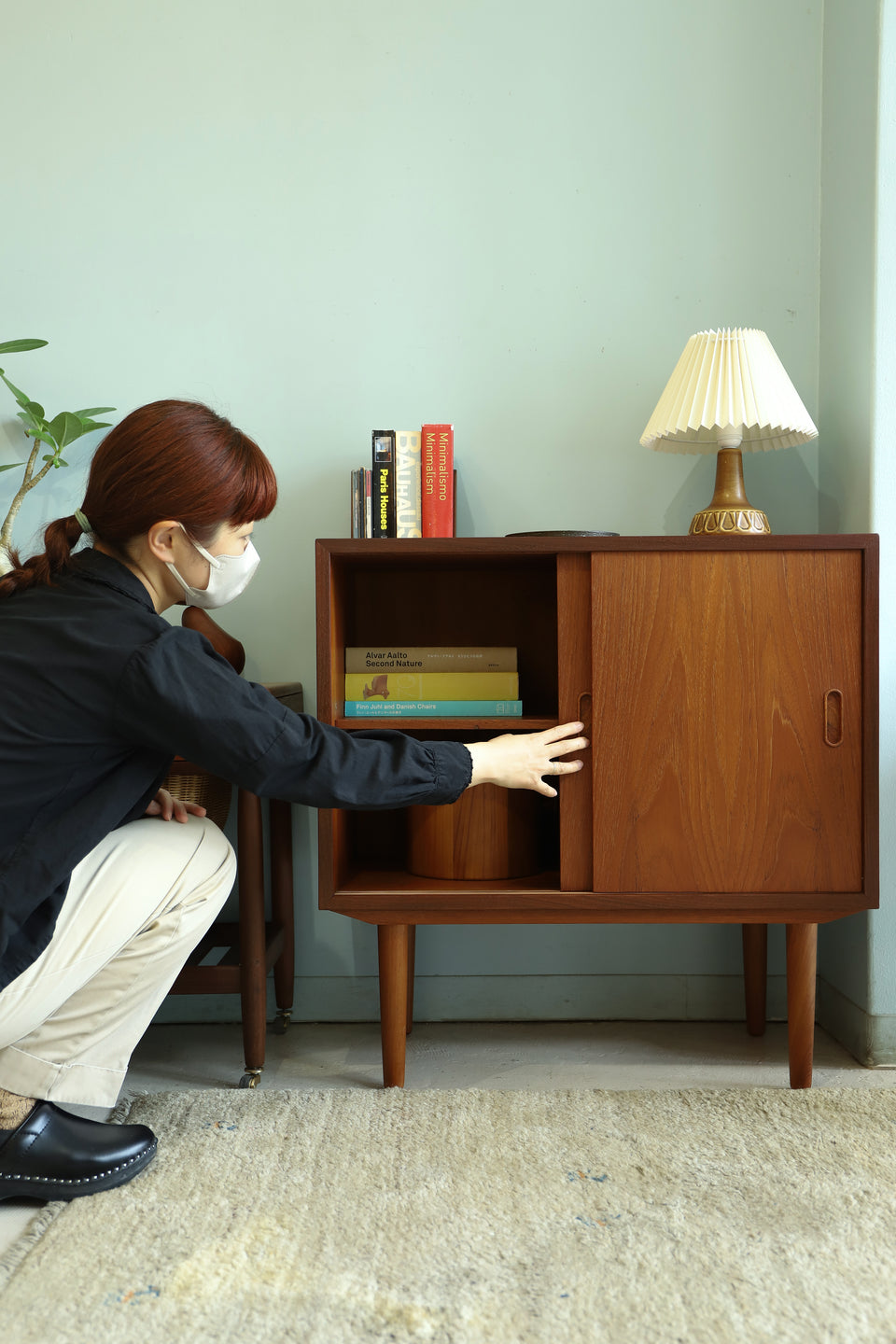 Danish Vintage Cabinet Small Sideboard/デンマークヴィンテージ キャビネット スモールサイドボード 北欧家具