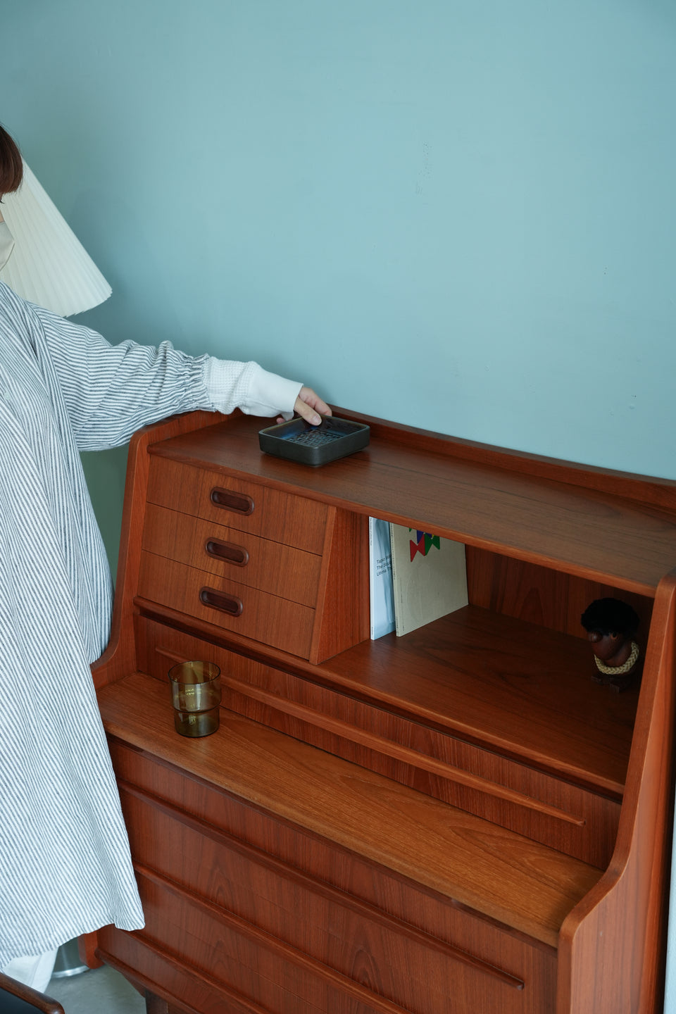 Danish Vintage Writing Bureau Dresser Gunnar Falsig/デンマークヴィンテージ ライティングビューロー ドレッサー 北欧家具