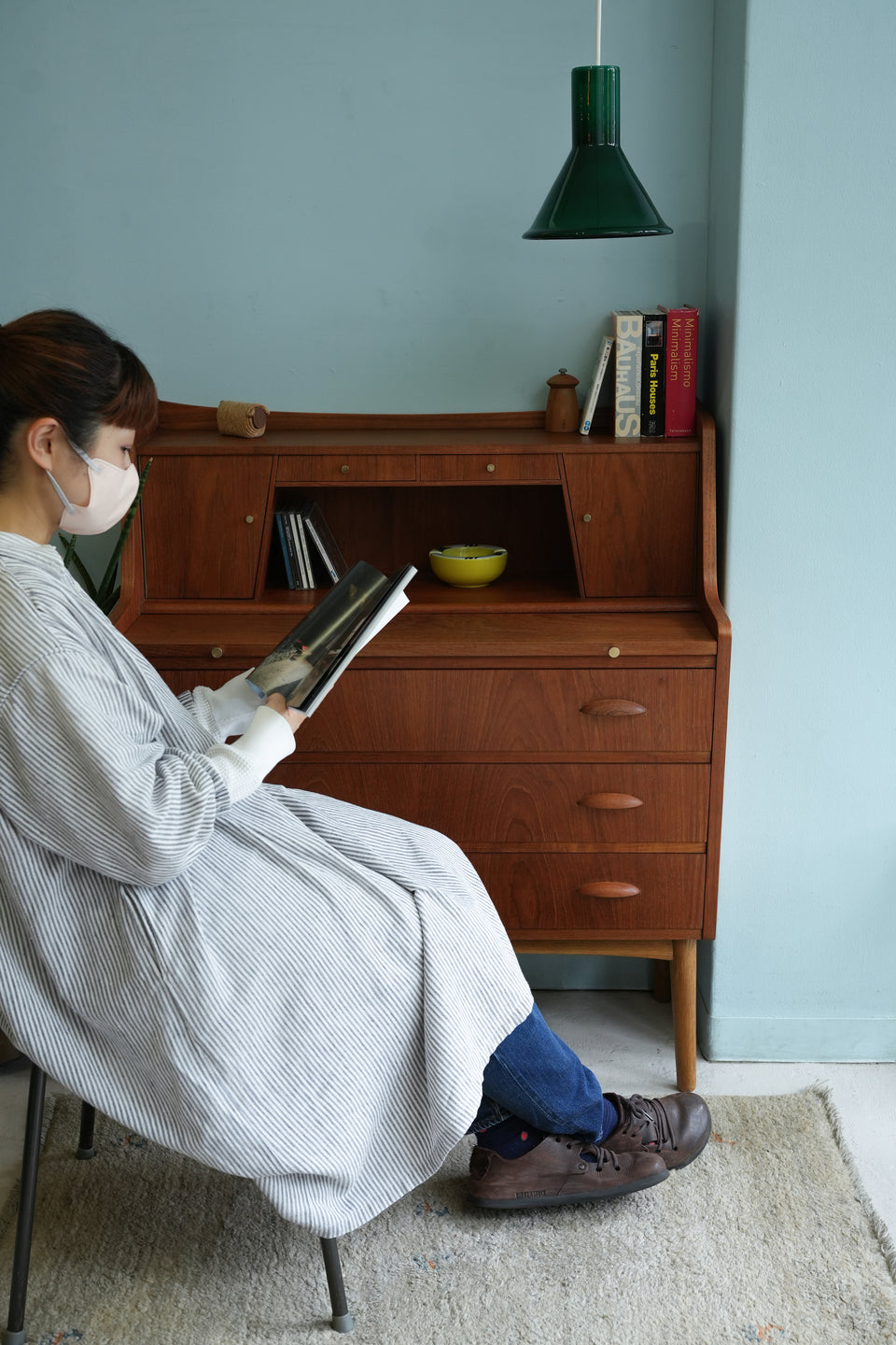 Danish Vintage Bjerringbro Stolefabrik Writing Bureau/デンマークヴィンテージ ライティングビューロー 北欧家具