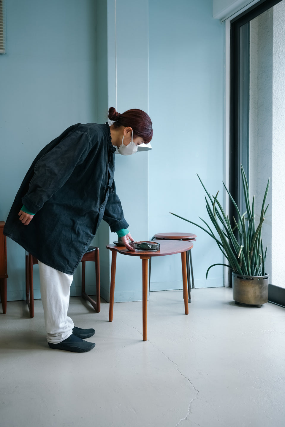 Danish Vintage Rose & Teak Coffee Table/デンマークヴィンテージ コーヒーテーブル ローズウッド材 チーク材