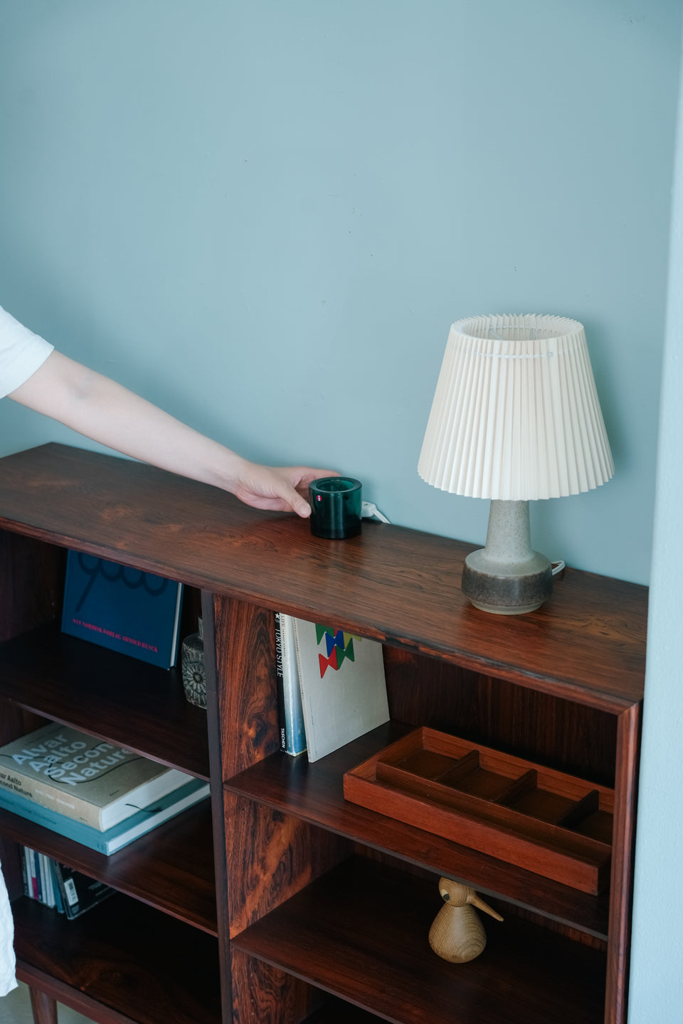 Danish Vintage Rosewood Bookcase/デンマークヴィンテージ ブックケース ローズウッド材