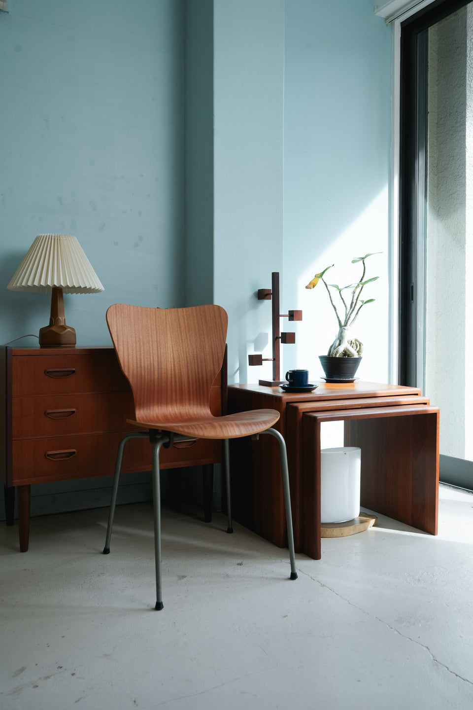 Danish Vintage Salin Møbler Nyborg Nesting Table Teakwood/デンマークヴィンテージ ネストテーブル チーク材 北欧家具