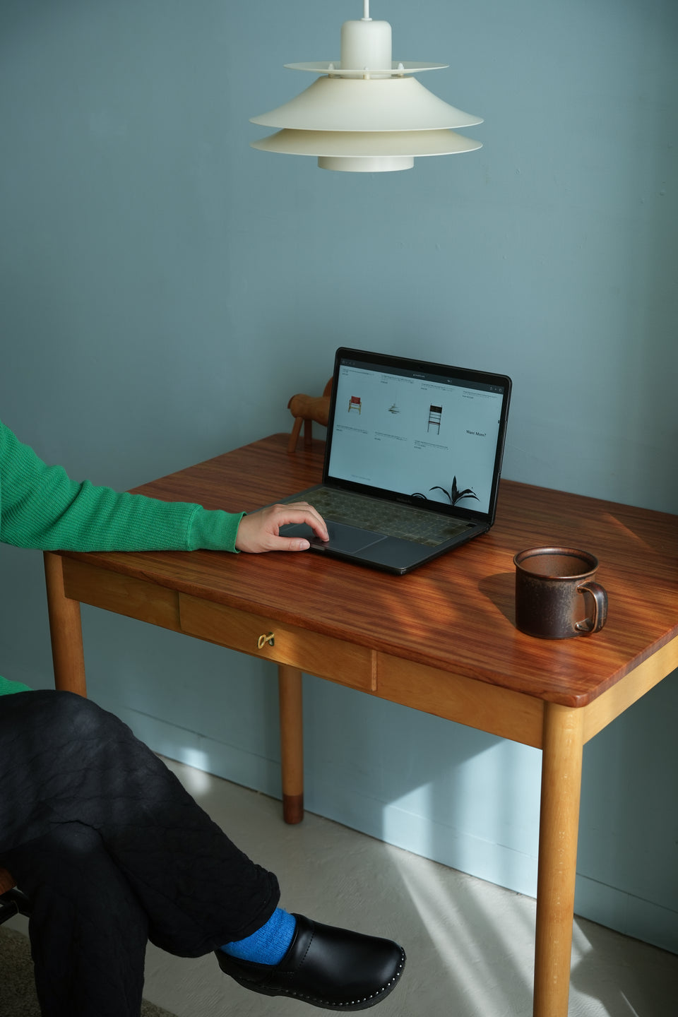 Danish Vintage Work Desk/デンマークヴィンテージ ワークデスク ダイニングテーブル 北欧家具