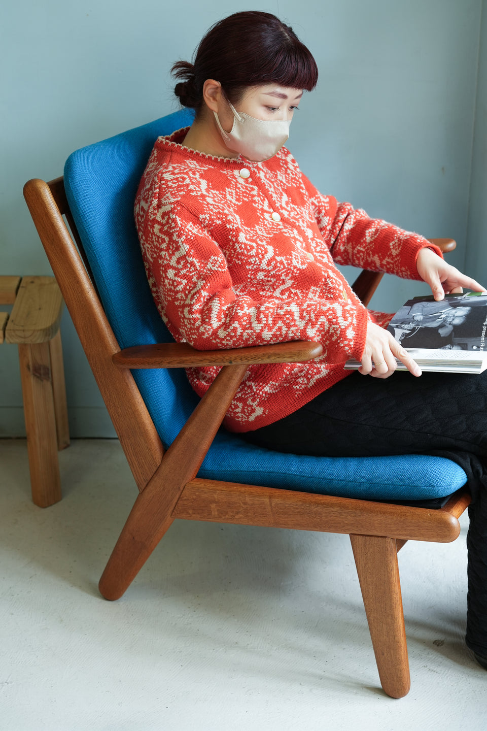 FDB Møbler Poul M. Volther Easy Chair J53/FDBモブラー ポール・M・ヴォルタ イージーチェア 1Pソファ オーク材 北欧家具