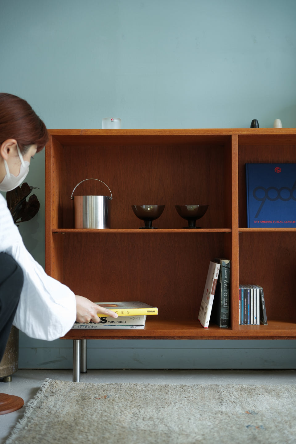 FDB Mobler Bookcase Teakwood Borge Mogensen/ボーエ・モーエンセン ブックケース 本棚 チーク材 デンマークヴィンテージ