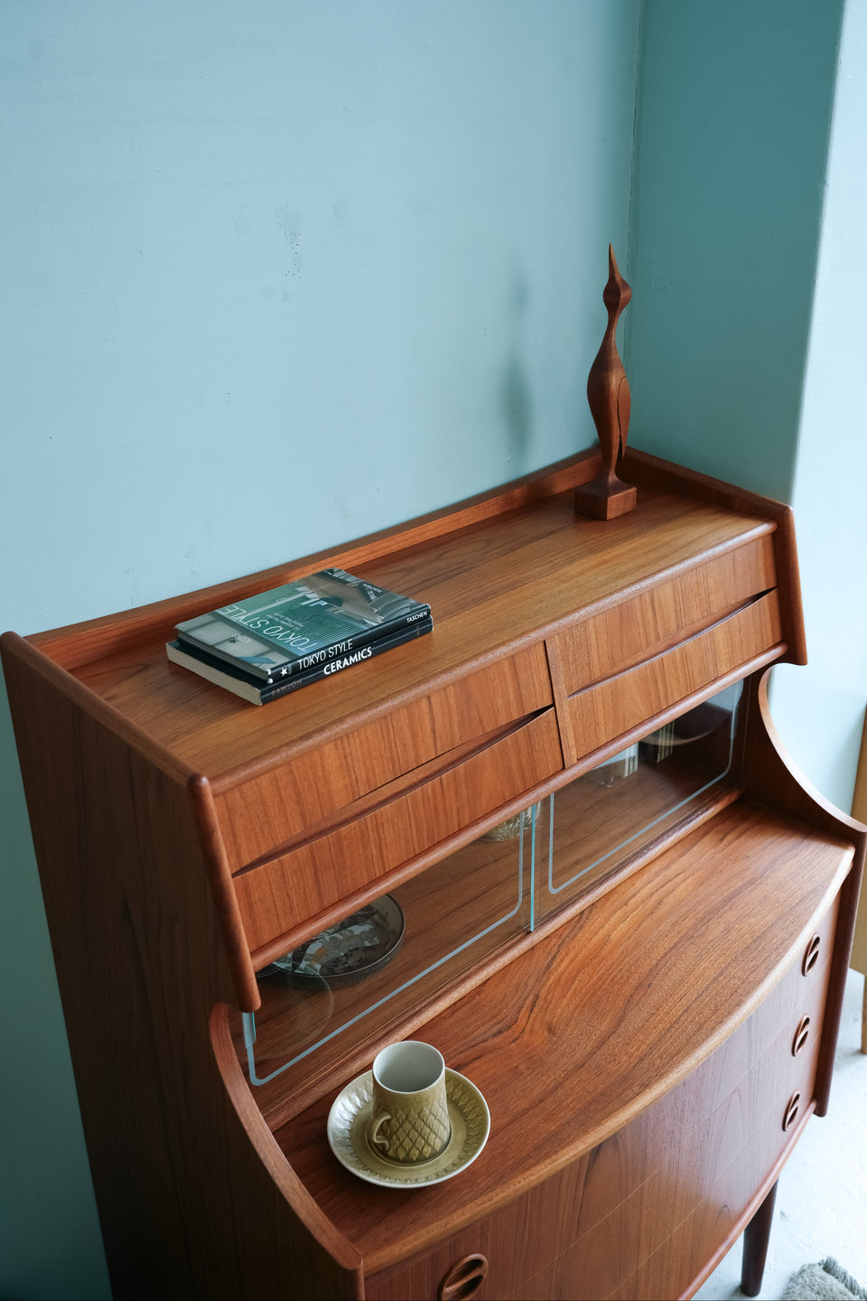 Gunnar Falsig Mobelfabrik Writing Bureau Danish Vintage/デンマークヴィンテージ ライティングビューロー 北欧家具