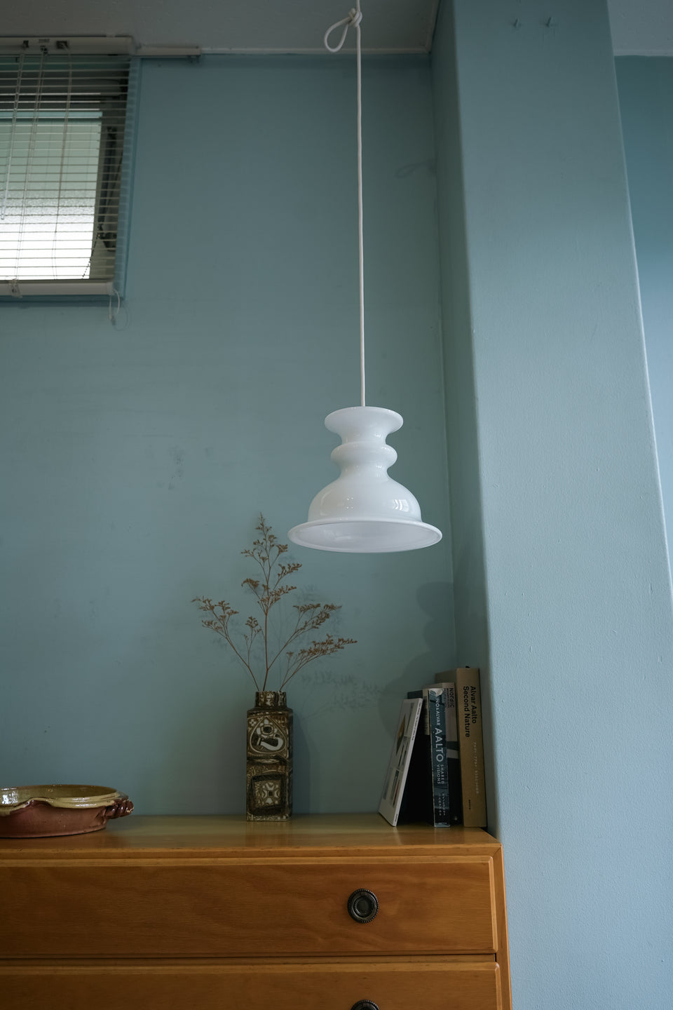 Holmegaard Pendant Light Tivoli Small White/ホルムガード チボリ ペンダントライト 照明 デンマークヴィンテージ
