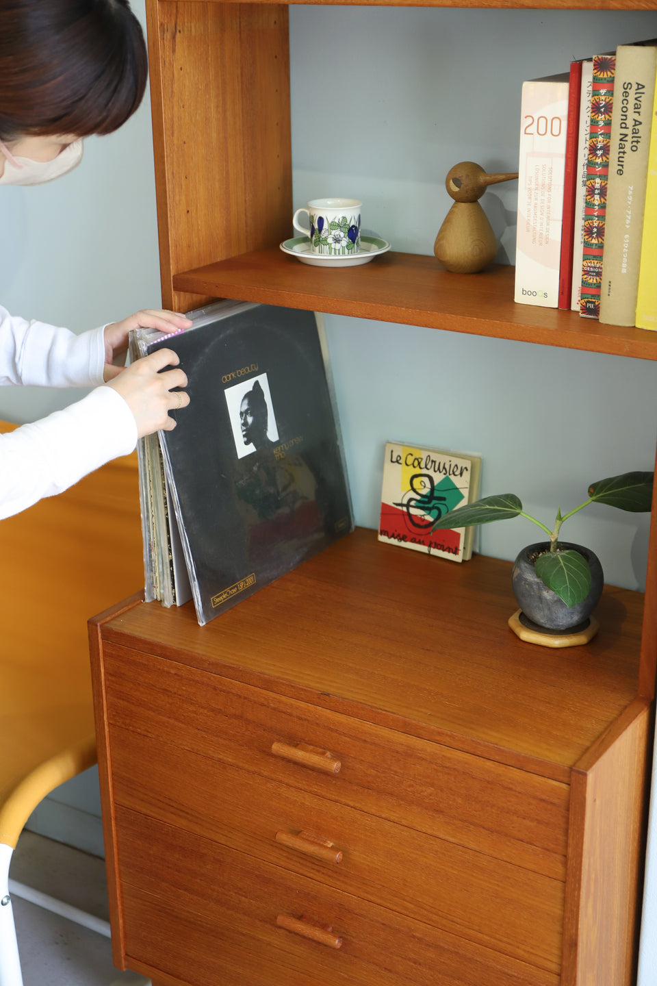 Swedish Vintage Open Shelf Bookcase/スウェーデンヴィンテージ オープンシェルフ ブックケース 北欧家具