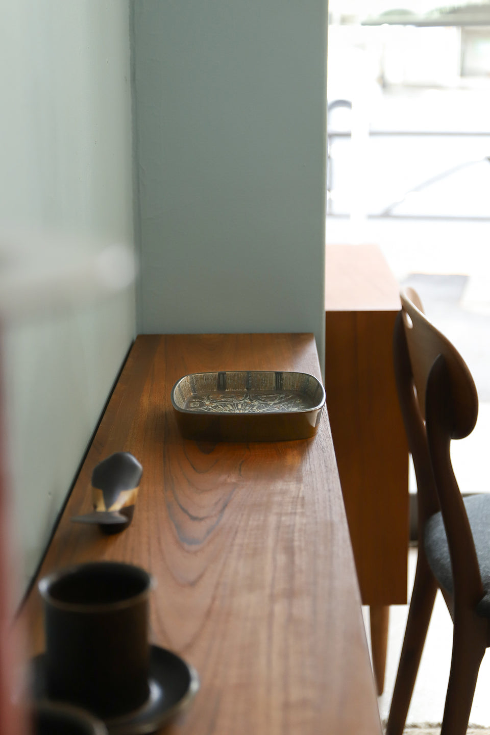 Vintage Royal Copenhagen Square Plate Tray Tenera Baca/ロイヤルコペンハーゲン スクエアプレート トレイ テネラ バッカ