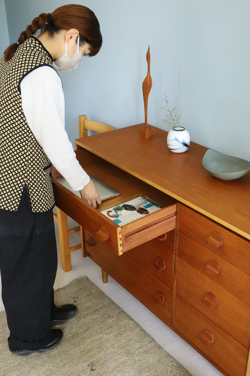 UK Vintage STAG Furniture Chest/イギリスヴィンテージ スタッグ チェスト 収納家具