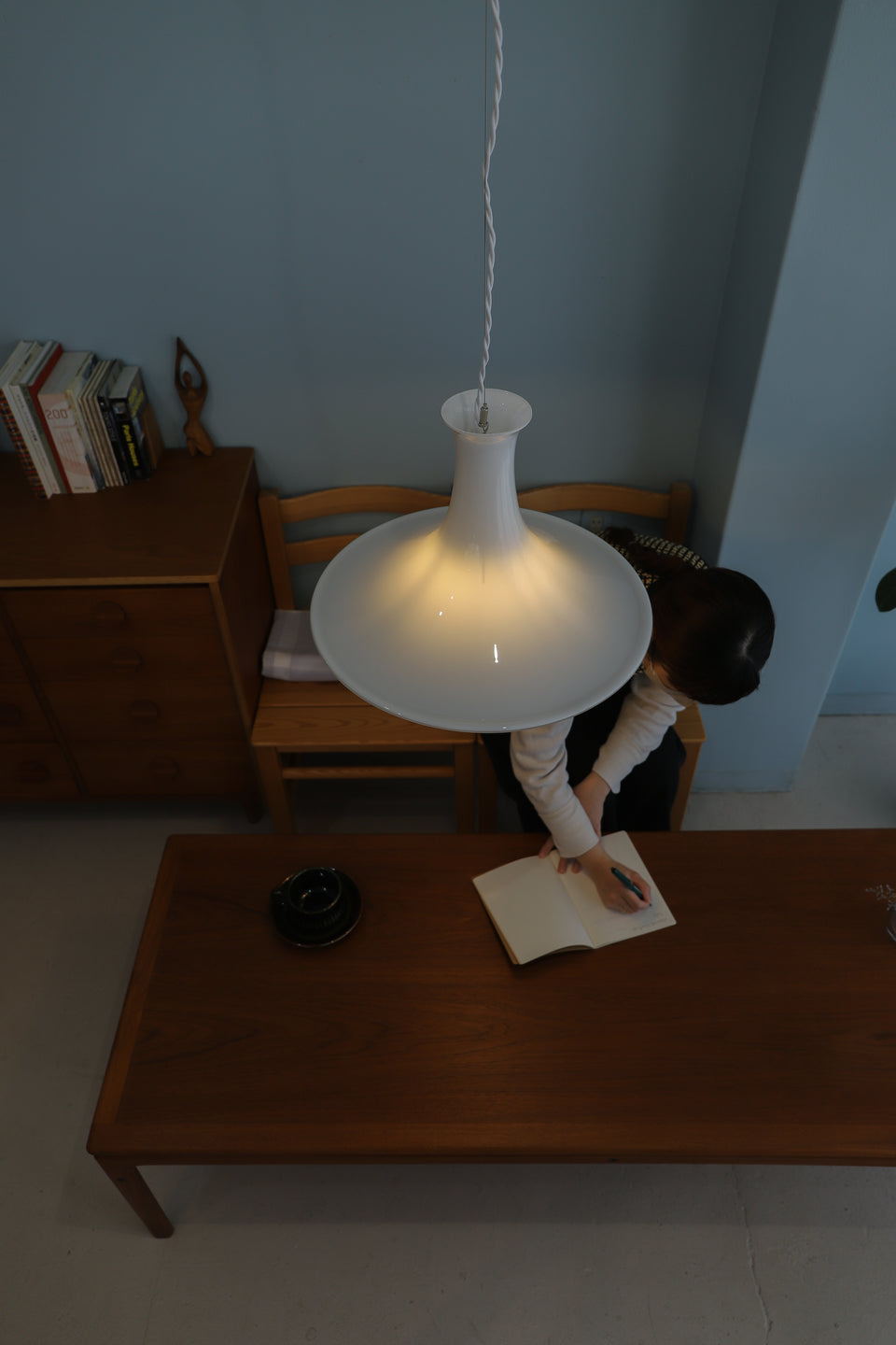 Holmegaard Pendant Light Mandarin XL size/デンマークヴィンテージ ホルムガード ペンダントライト マンダリン 照明 北欧インテリア