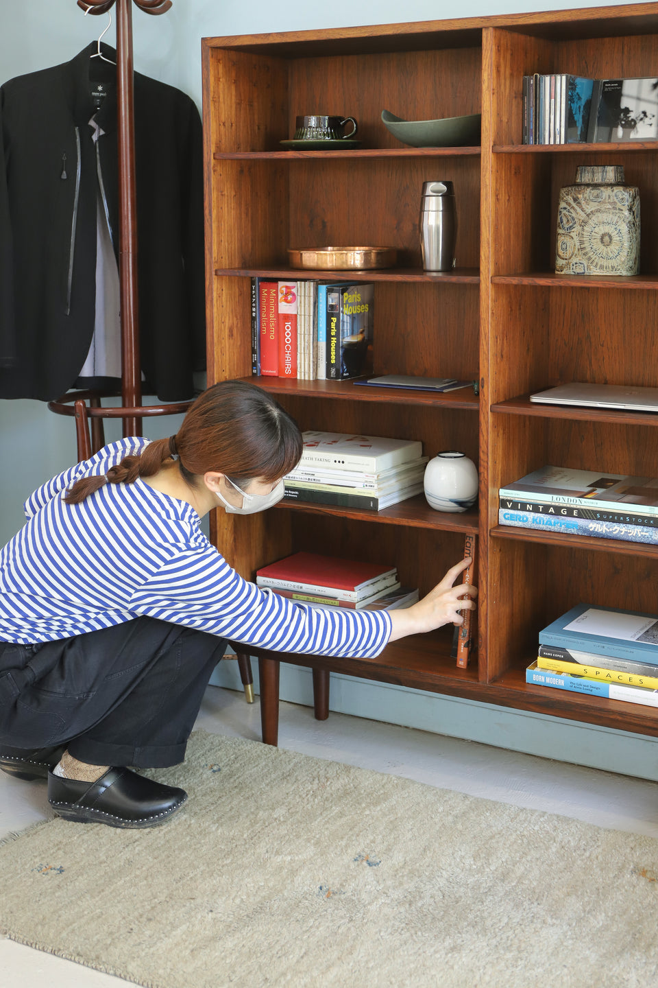 Rosewood Bookcase Omann Jun Møbelfabrik No.6 Danish Vintage/デンマークヴィンテージ ブックケース 本棚 ローズウッド 北欧家具