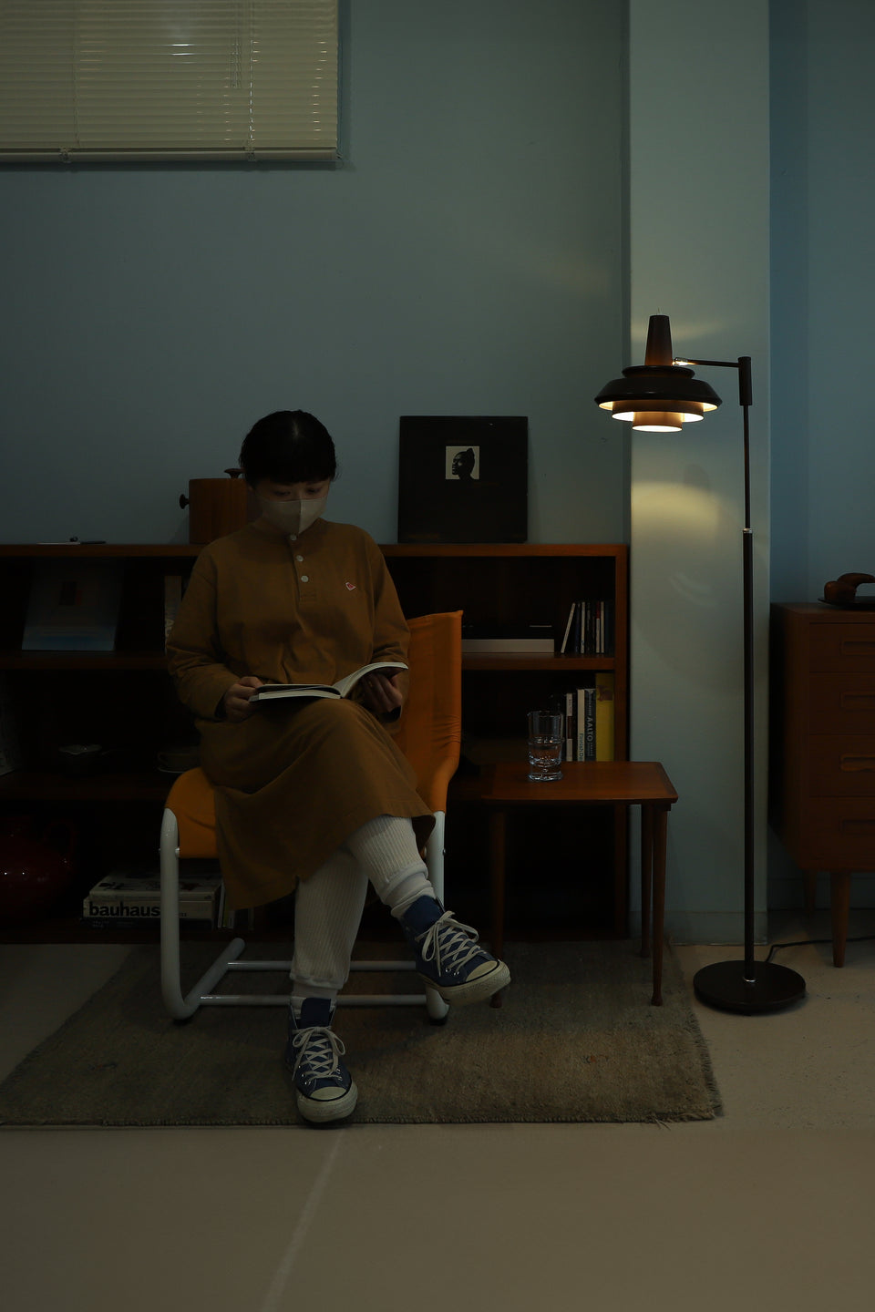 Danish Vintage Floor Stand Light/デンマークヴィンテージ フロアスタンドライト 照明 北欧インテリア