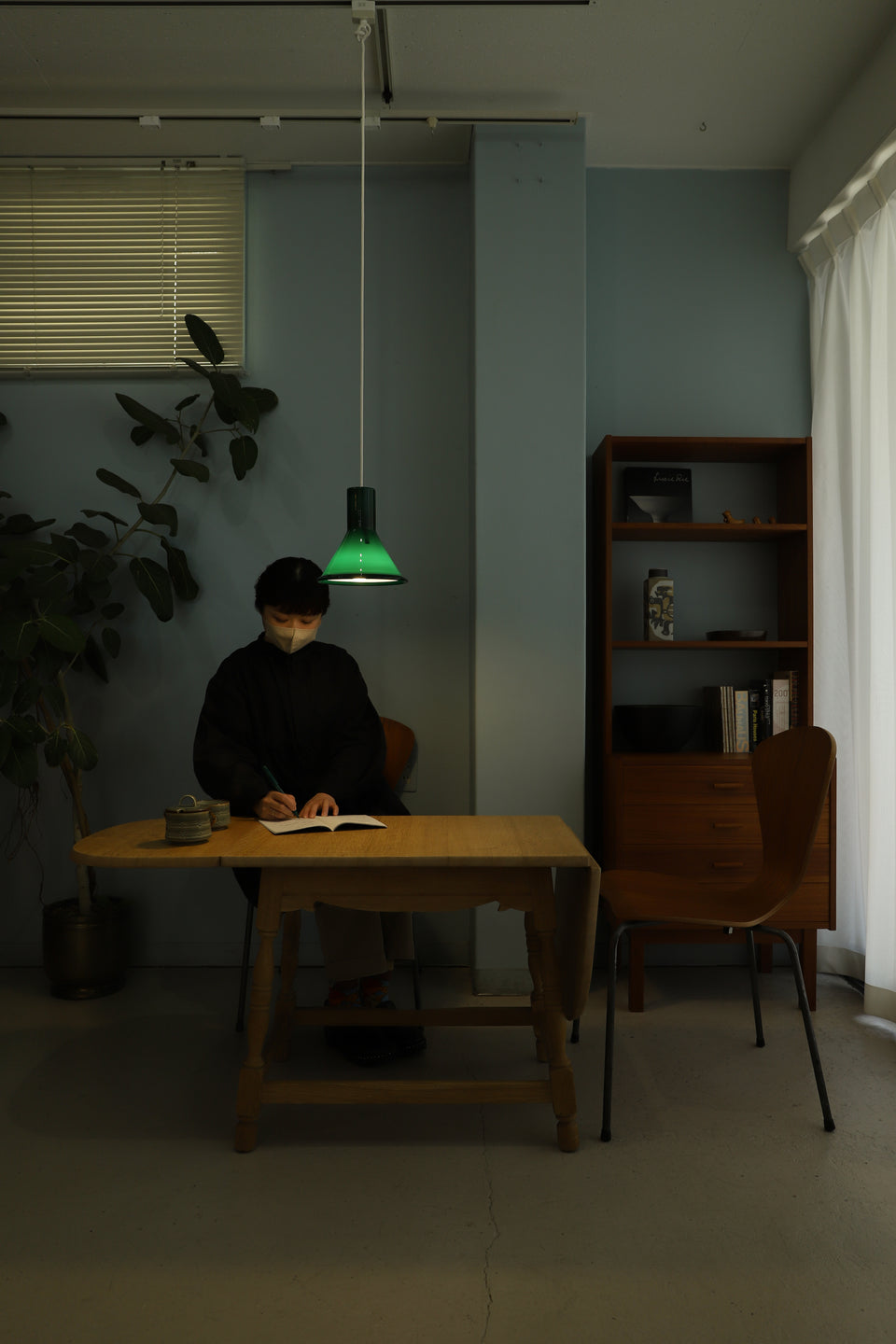 Holmegaard Pendant Light P&T Mini Green/ホルムガード ペンダントライト マイケル・バング デンマークヴィンテージ