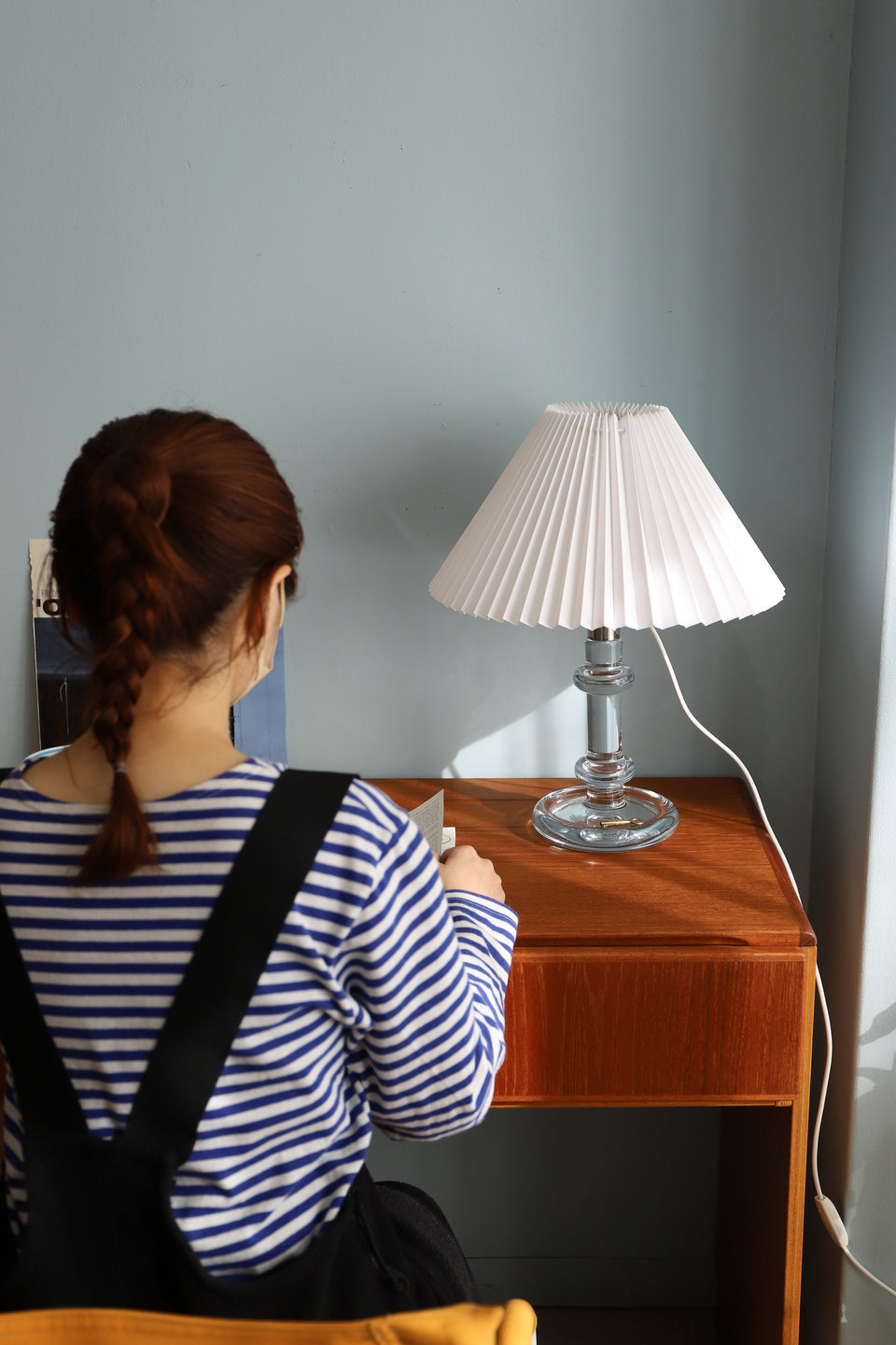 Danish Vintage Holmegaard Sheraton Table Lamp Michael Bang/ホルムガード シェラトン テーブルランプ 間接照明 デンマークヴィンテージ