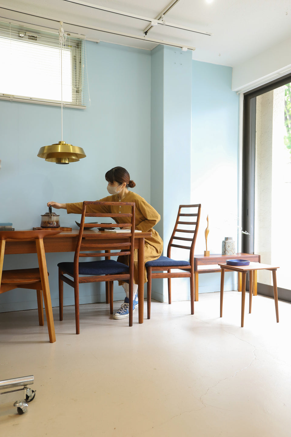 Sorø Stolefabrik High Back Dining Chair Rosewood/デンマークヴィンテージ ダイニングチェア 椅子 ハイバック ローズウッド 北欧家具