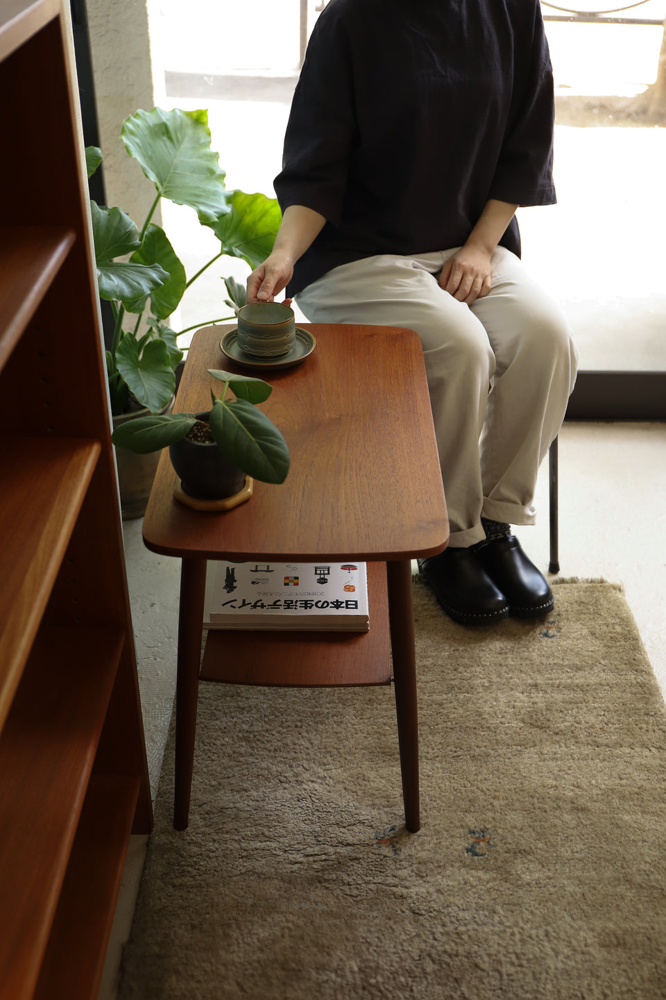 Danish Vintage Side Table with Drawer/デンマークヴィンテージ サイドテーブル 引き出し 北欧家具