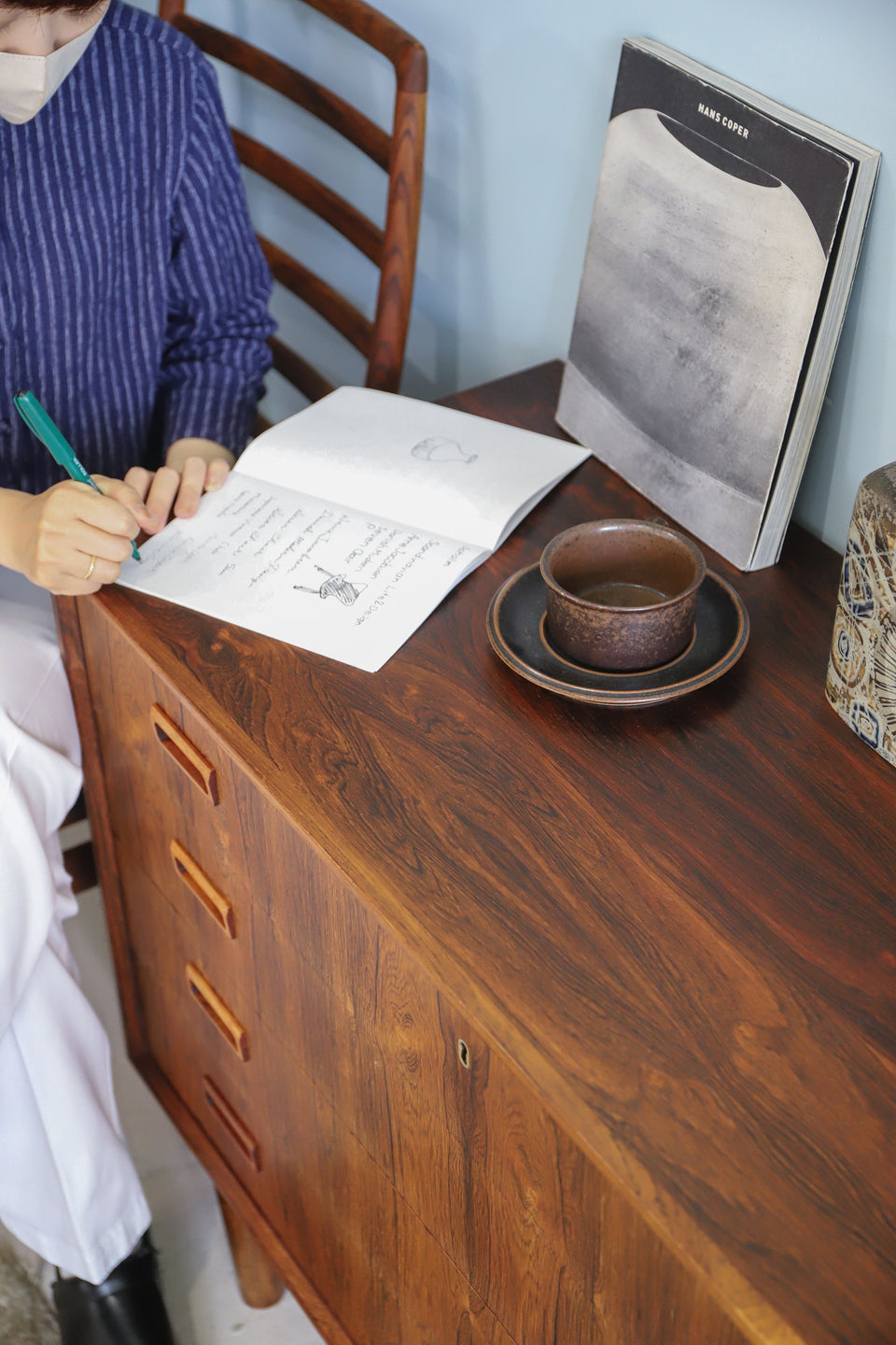 Danish Vintage Bornholms Møbelfabrik Rosewood Chest/デンマークヴィンテージ チェスト ローズウッド 収納 北欧家具