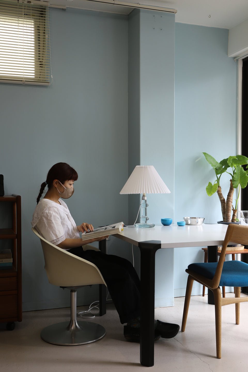 Holmegaard Sheraton Table Lamp Michael Bang/ホルムガード シェラトン テーブルランプ 間接照明 デンマークヴィンテージ