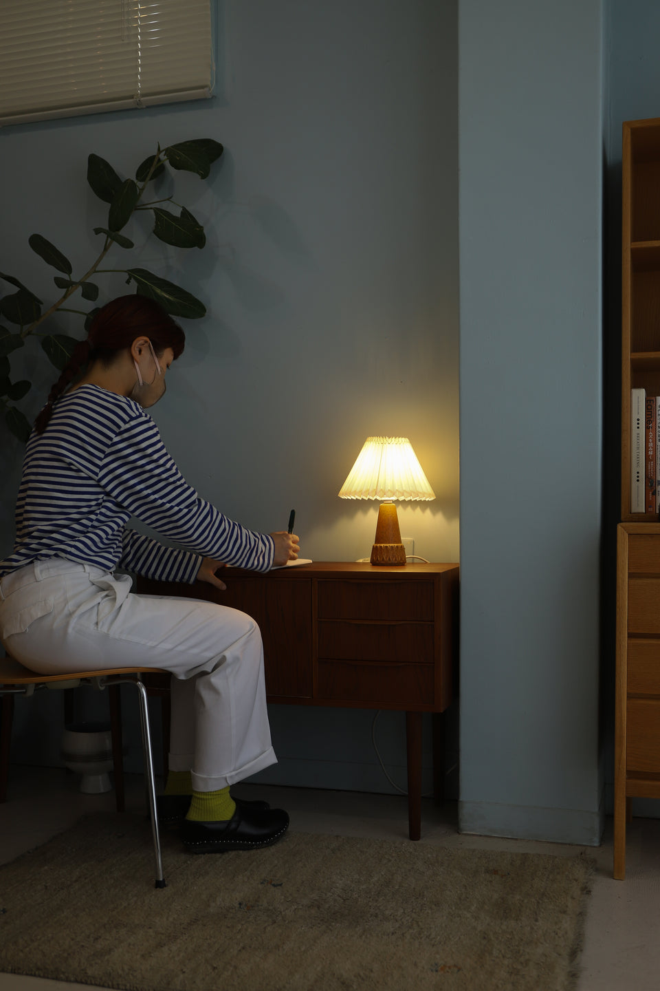 Danish Vintage Søholm Small Table Lamp/スーホルム テーブルランプ デンマークヴィンテージ 間接照明 北欧インテリア