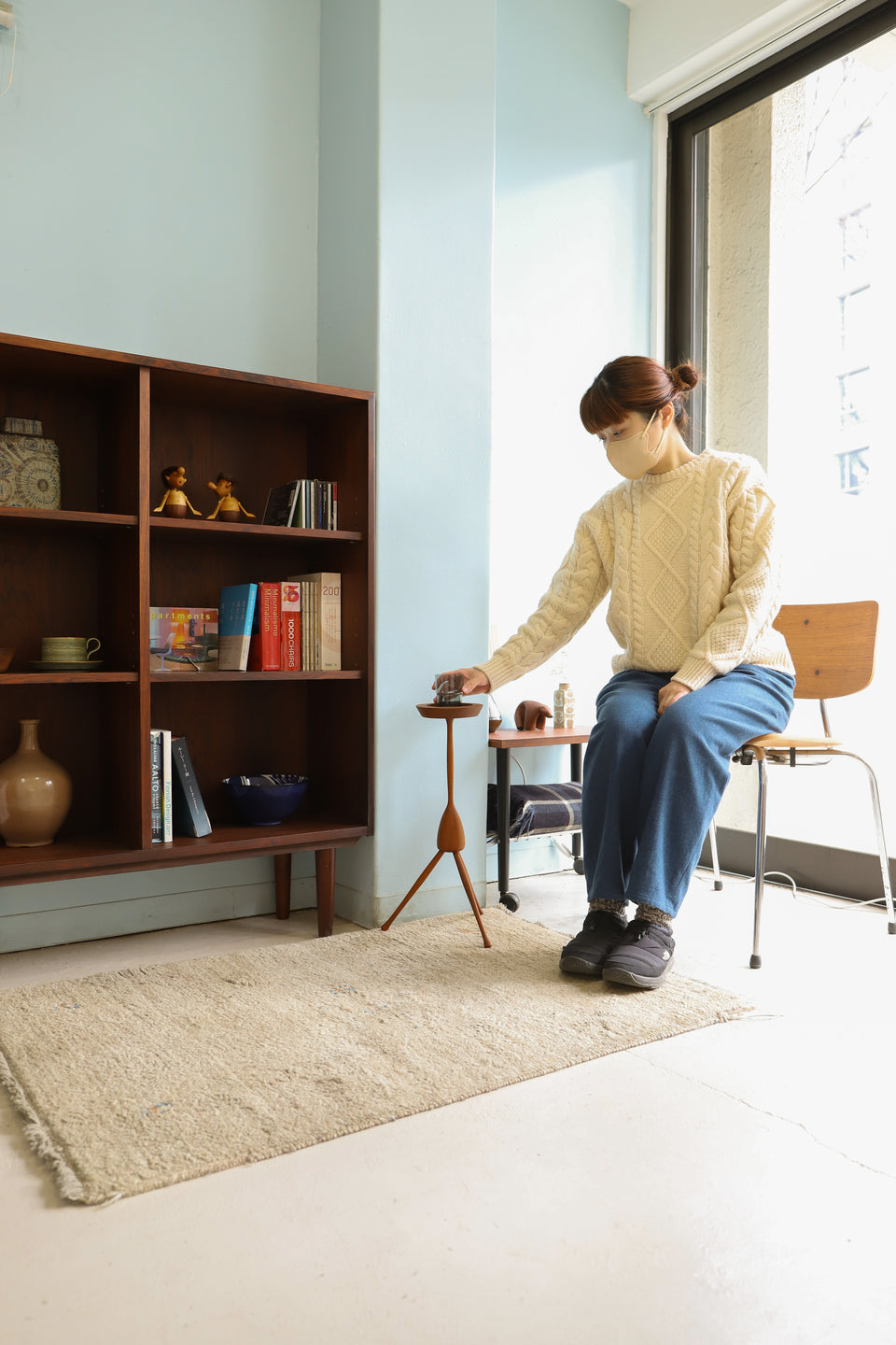 Teakwood Plant Stand Danish Vintage/デンマークヴィンテージ プラントスタンド チーク材 北欧インテリア