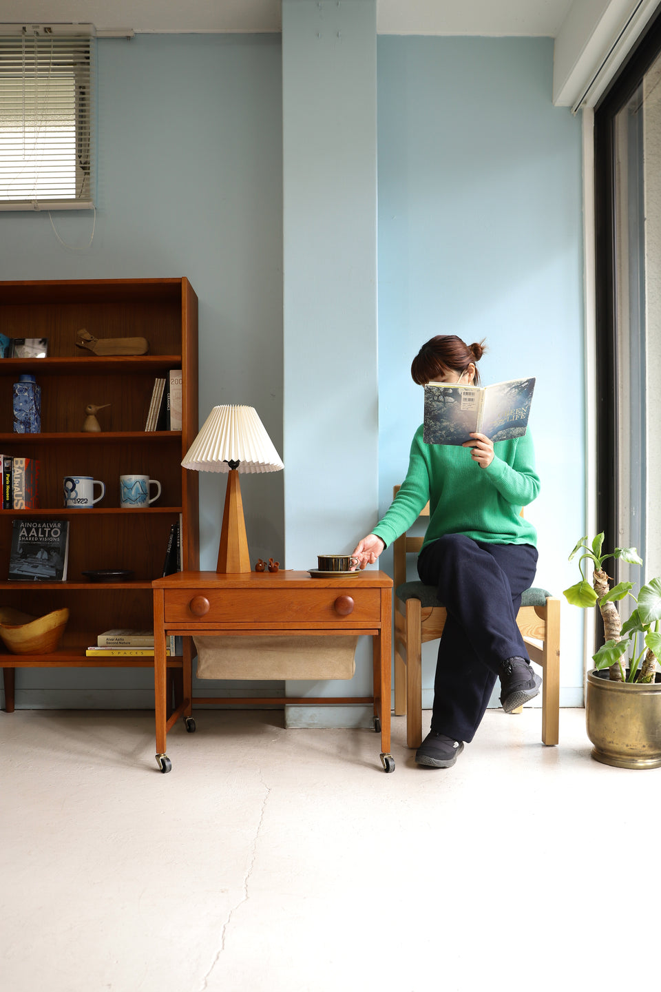 Sewing Trolley Table Wagon Danish Vintage/デンマークヴィンテージ ソーイング トロリー テーブル ワゴン 北欧インテリア