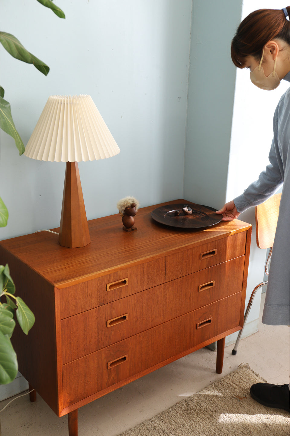 Danish Vintage Lyby Møbler Teakwood Chest/デンマークヴィンテージ チェスト チーク材 北欧家具