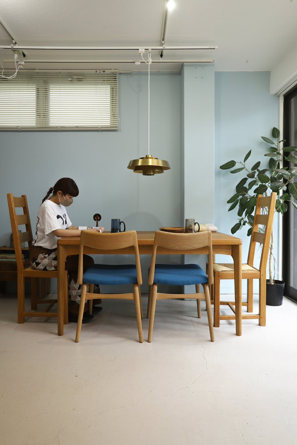 Vejle Stole og Møbelfabrik Extension Dining Table Henning Kjaernulf/デンマークヴィンテージ エクステンション ダイニングテーブル ヘニング・ケアヌルフ オーク材