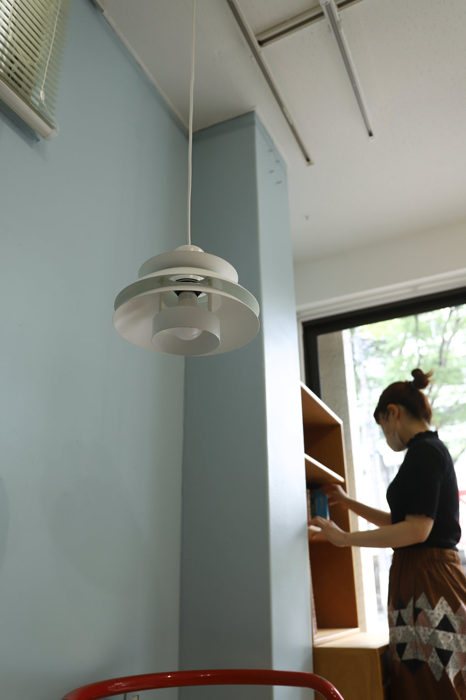Horn Pendant Light Type776 White Danish Vintage/デンマークヴィンテージ ホーン ペンダントライト 照明 北欧インテリア