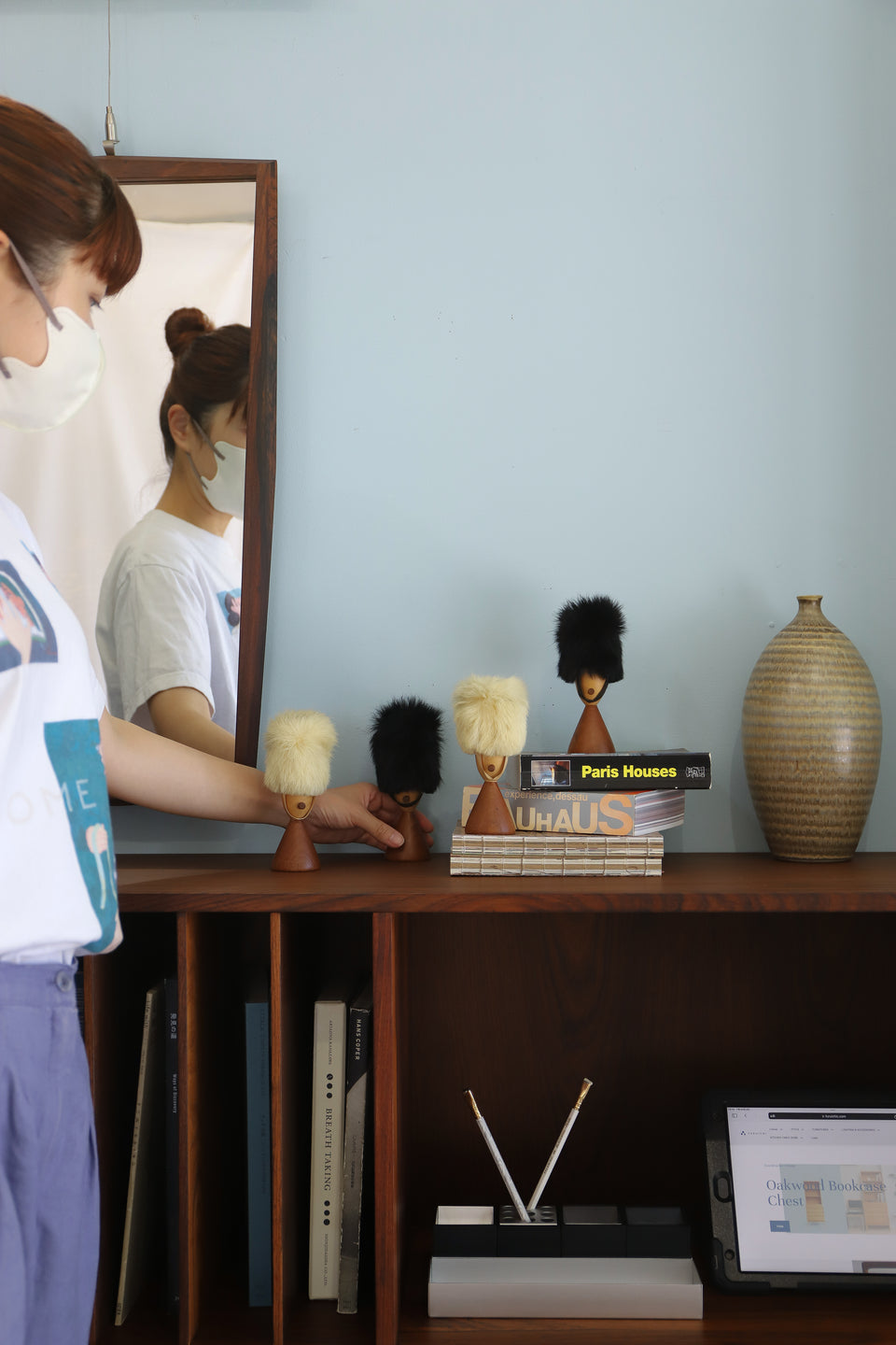 Danish Vintage Wooden Royal Guard Object/デンマークヴィンテージ 木製オブジェ ロイヤルガード 兵隊 北欧インテリア