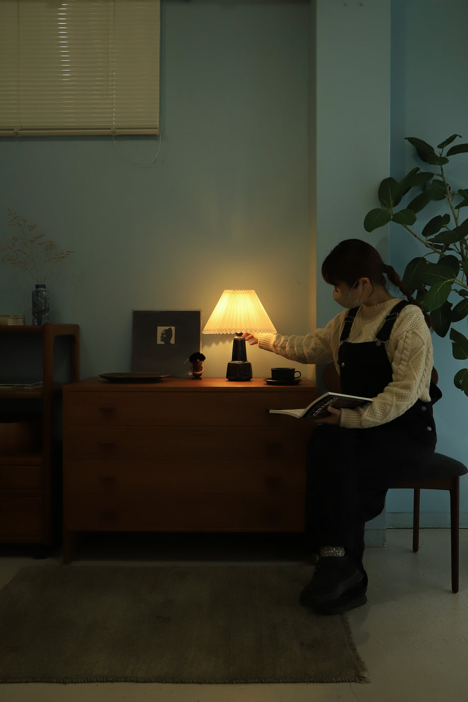 Danish Vintage Søholm Table Lamp Model 1056 Einar Johansen/デンマークヴィンテージ スーホルム テーブルランプ エイナー・ヨハンセン 間接照明 北欧インテリア