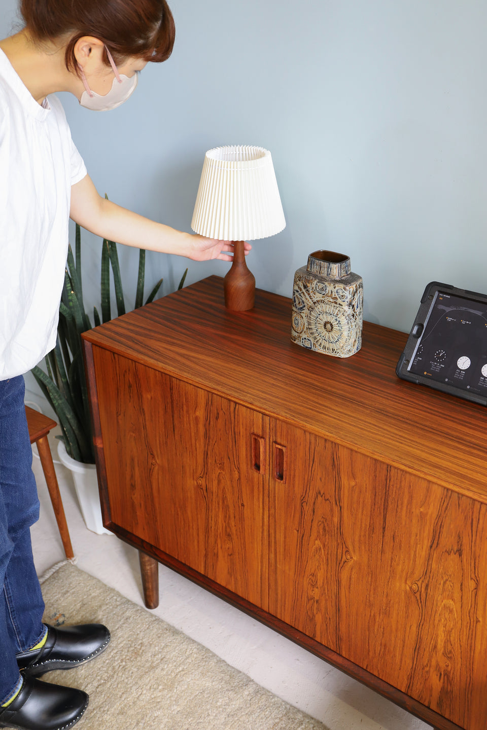 Danish Vintage Bornholms Møbelfabrik Rosewood Sideboard/デンマークヴィンテージ キャビネット サイドボード ローズウッド 収納 北欧家具