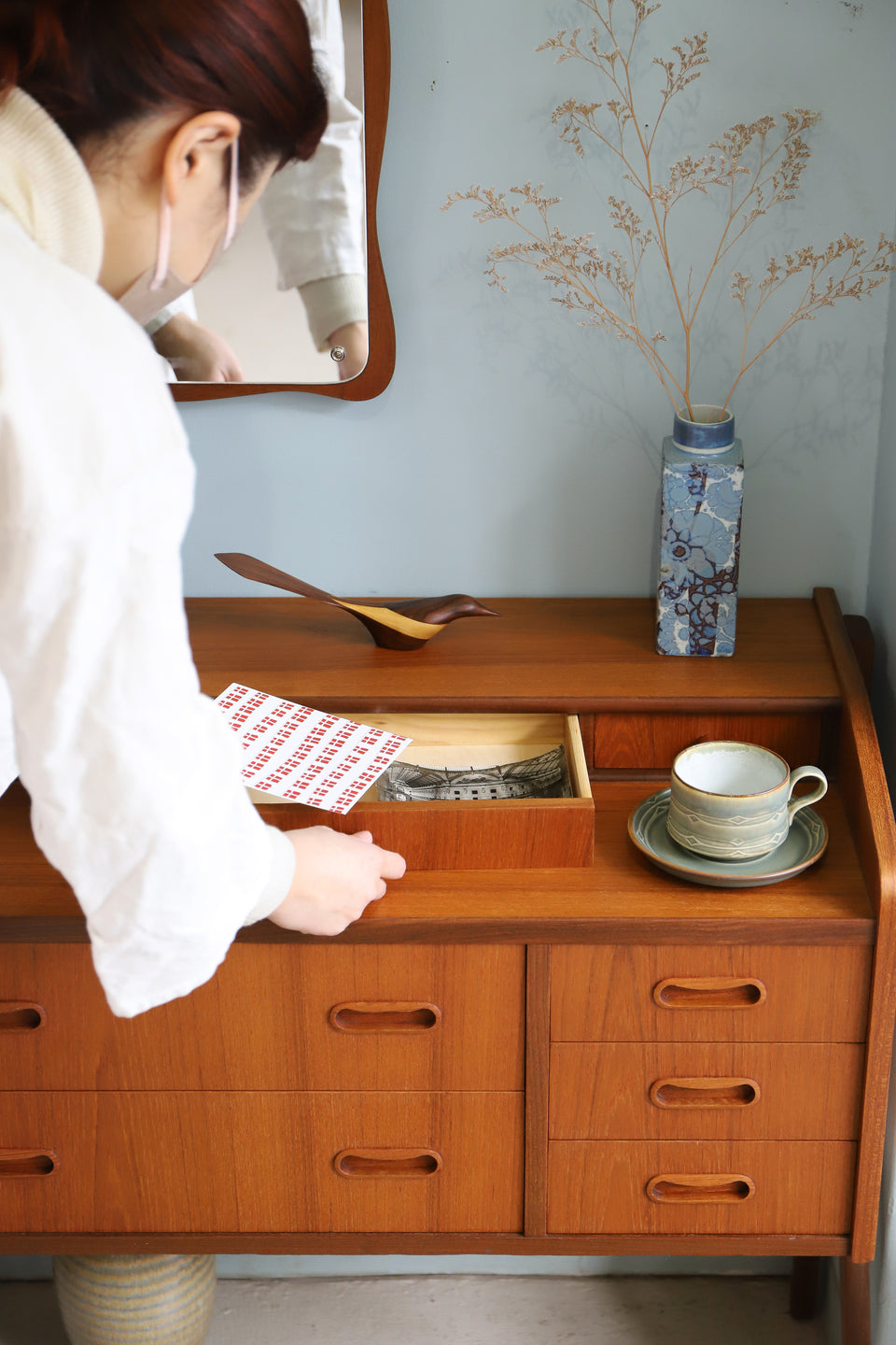 Danish Vintage A.G. SPEJL Chest/デンマークヴィンテージ チェスト チーク材 収納 北欧家具