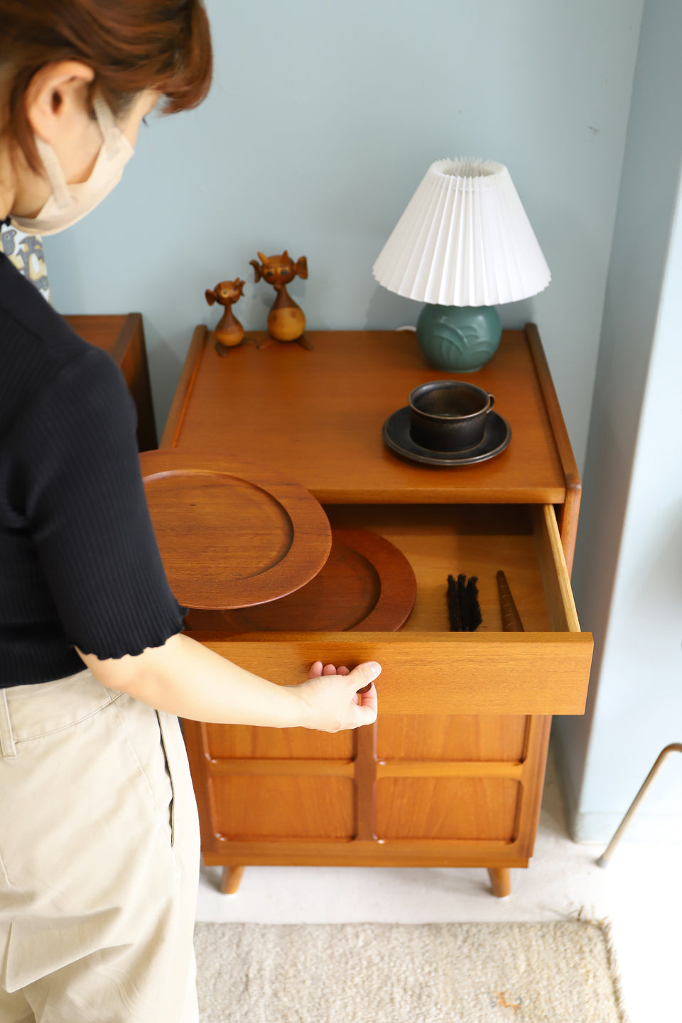 UK Vintage Nathan Side Cabinet/イギリスヴィンテージ ネイサン サイドキャビネット 収納家具